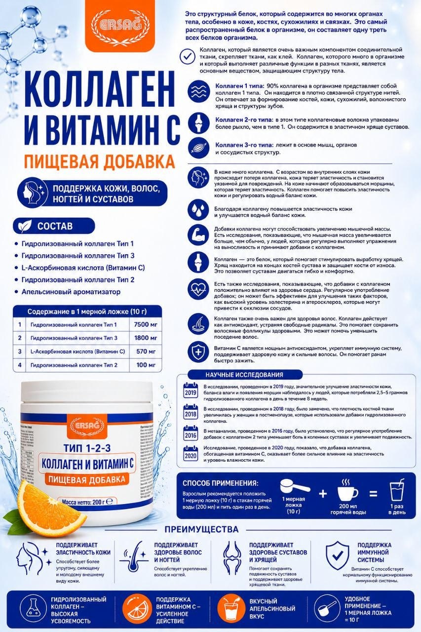 Коллаген с витамином С